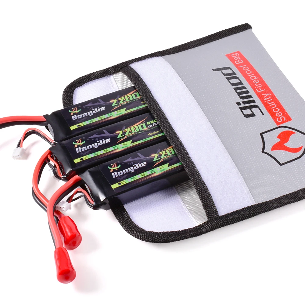 9imod 5x8 inch Fireproof Bag Explosion-Proof Waterproof Lipo Battery Safety Bag