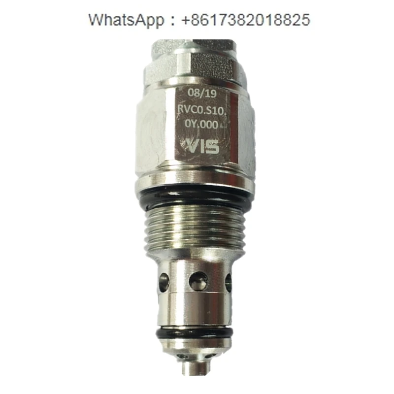 Overflow valve insert threaded hydraulic system micro adjustable manual accessory vis high-pressure safety hydraulic valve