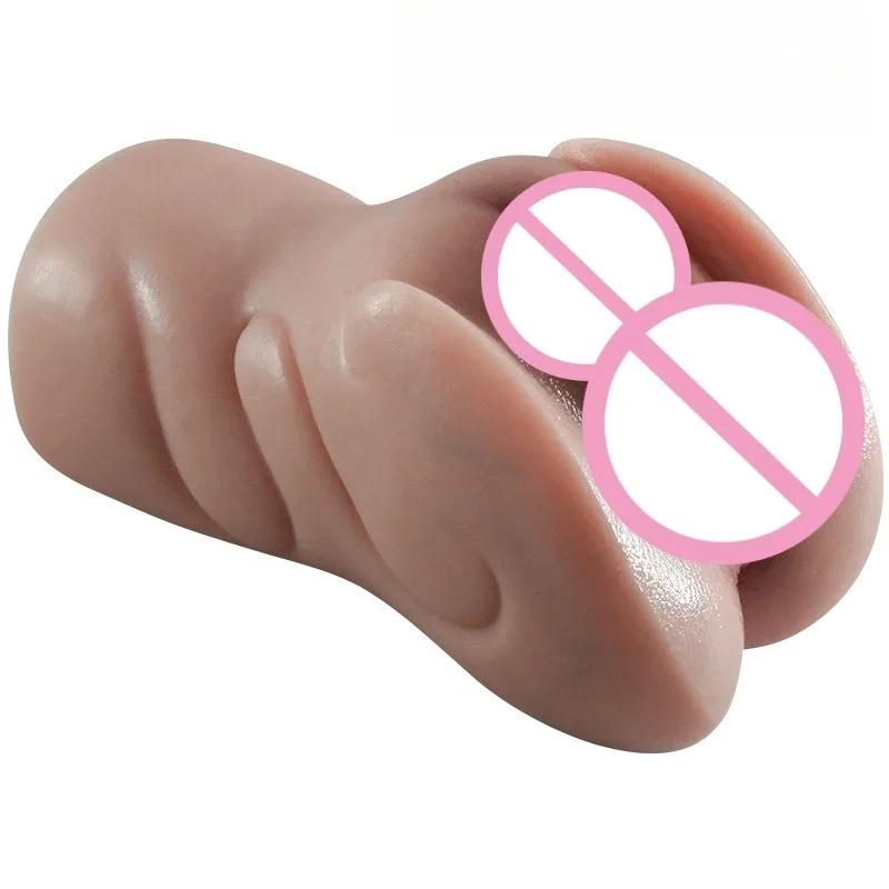 Realistic Vaginal Male Masturbation Cup Simulation Pocket Pussy  3D Soft Silicone Vaginal Masturbation Adult sex Toy for man 18+