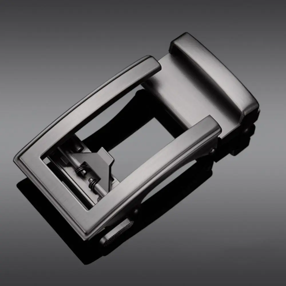 Durable Business Men's Belt Buckle Craft DIY Replacement Belt Automatic Buckles Casual Zinc Alloy End Bar