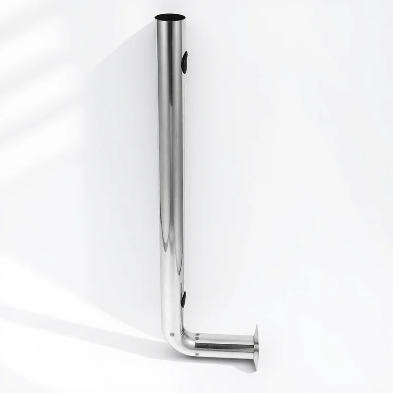 

Stainless Steel Mounting Pole For Wireless Bridge Outdoor Security Camera Pole Outdoor Antenna Holder Metal