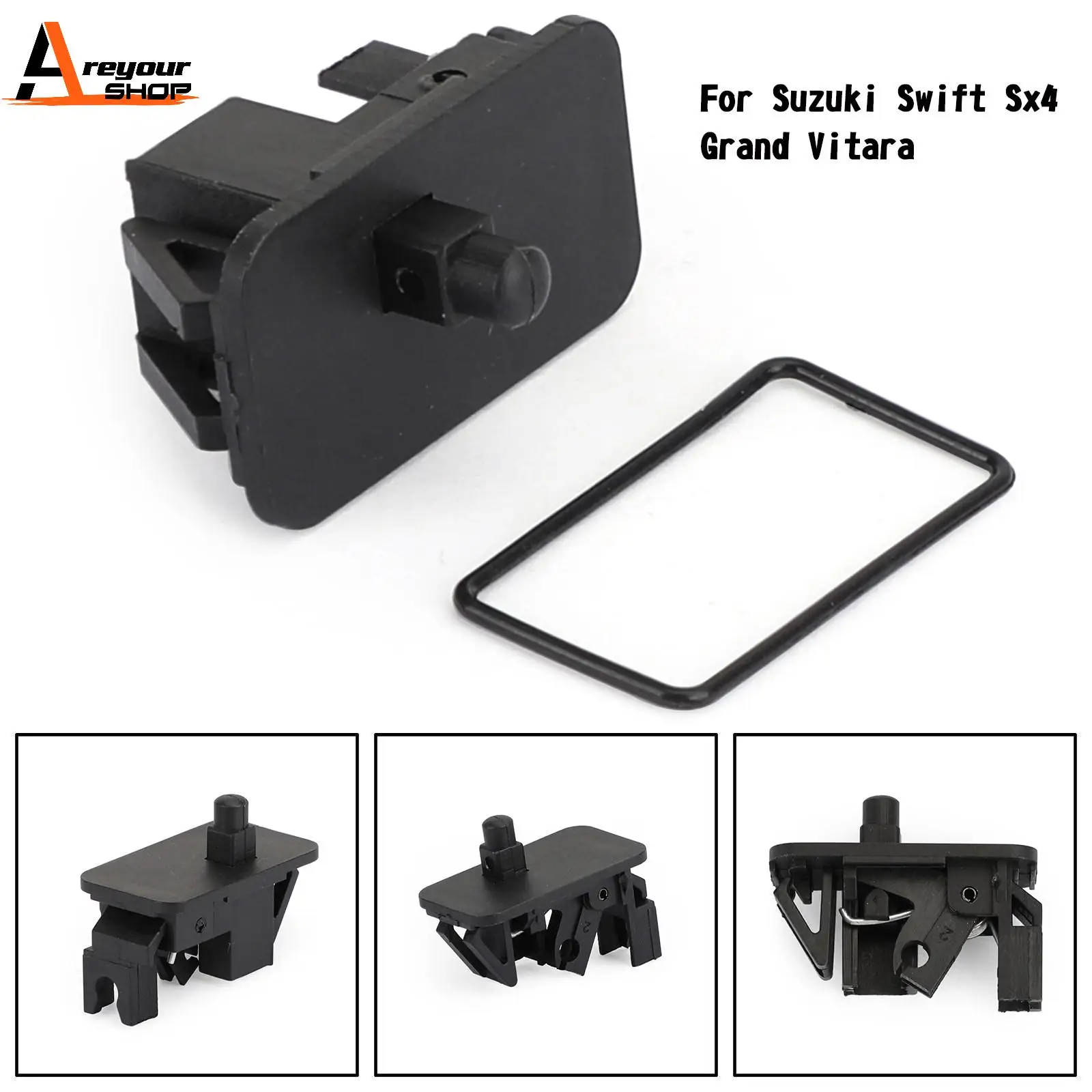 Areyourshop Fuel Filler Door Lid Lock Release Actuator Fit For Suzuki Swift SX4 Grand Vitara 76520-77J00 Car Auto Parts