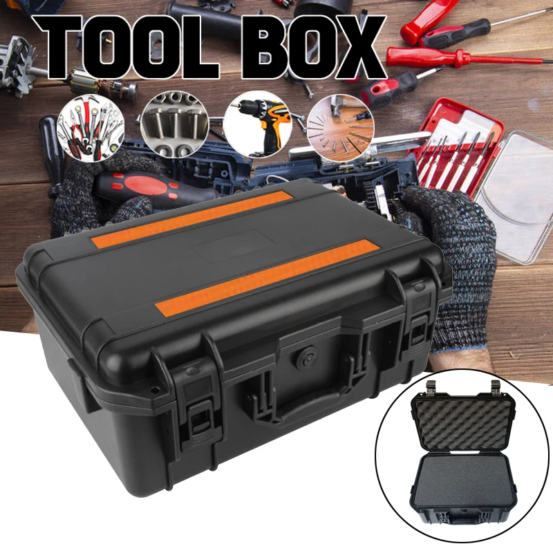 Hard Carry Tool Case Bag Waterproof Hard Case Tool Box Storage Box Equipment Instrument Tool box Organizerbox Outdoor Suitcase