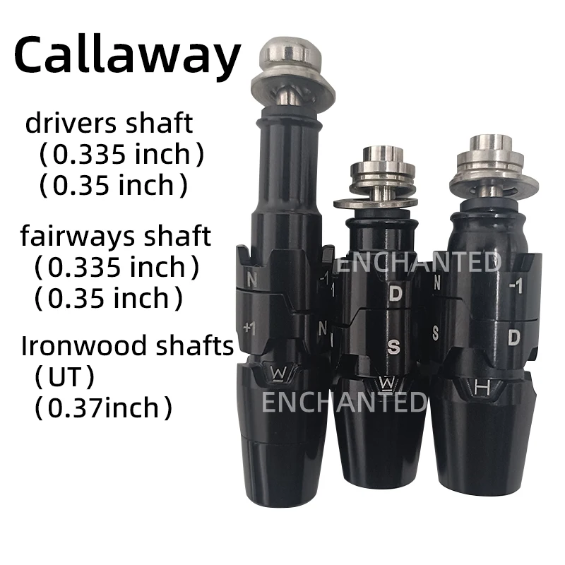 0.335/0.35/0.370 Golf Shaft Sleeve Adapter Fit for Callaway Paradym Mavrik Epic Rogue