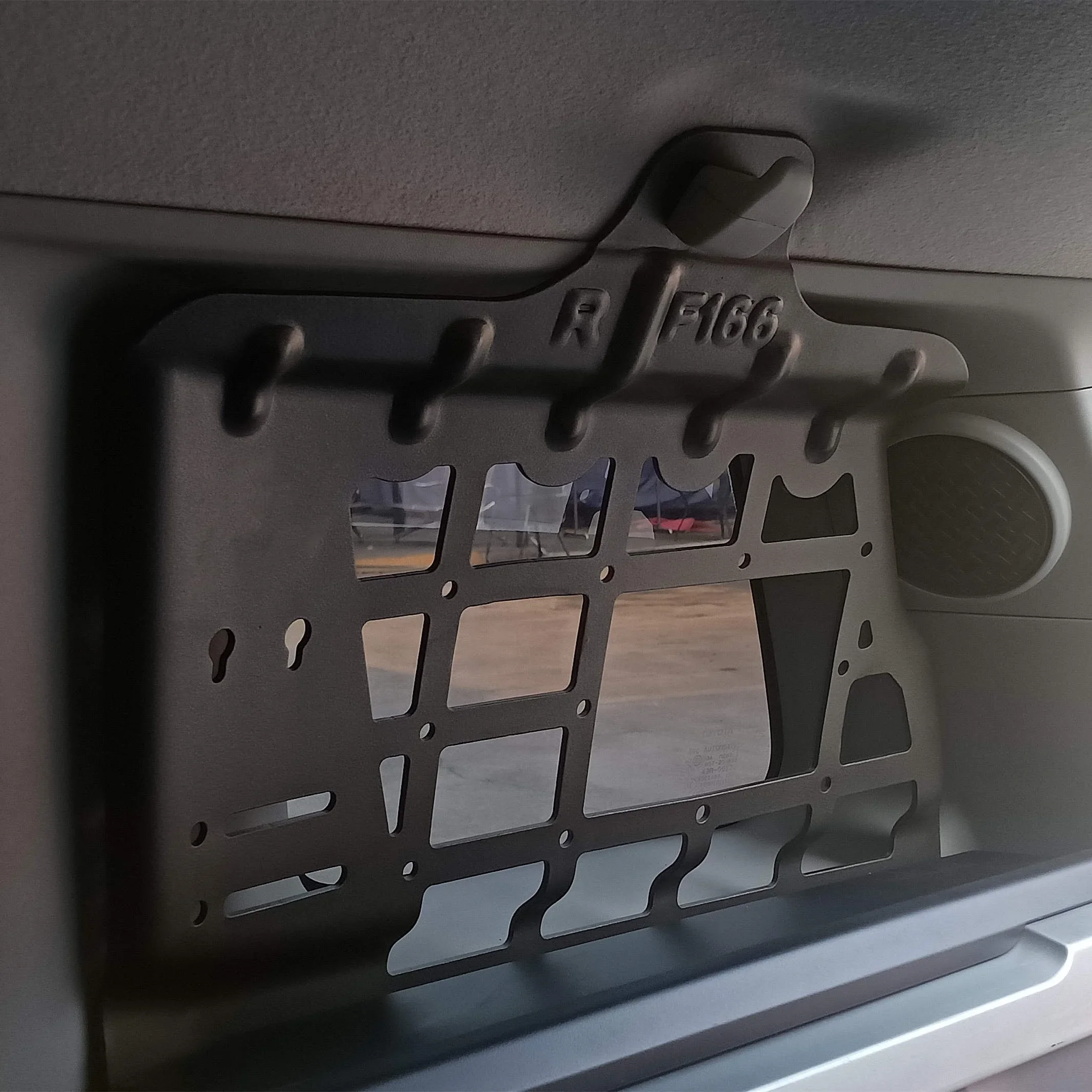 Fit for FJ Cruiser Side Window Hanging Net Car Trunk Storage Shelf Organizer Rack JUNXI  Magnesium Aluminum Alloy Auto Part