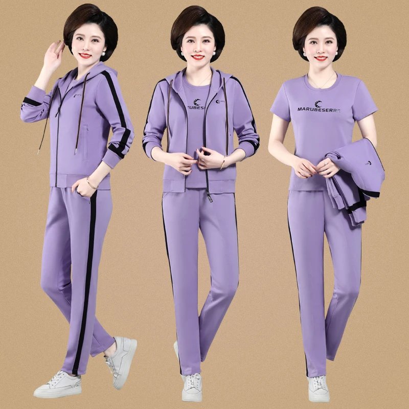 

Весна 2023. Модный комплект спортивной одежды для женщин старше 35 лет. Повседневный свитшот из удобного материала. Эксклюзивно онлайн. QZ2087240.