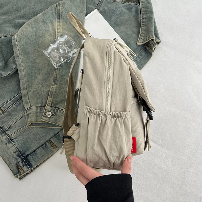 حقيبة كمبيوتر موديل جديد عبر الحدود بسعة كبيرة، مناسبة لتخزين الحقائب المدرسية لطلاب الجامعات، كتف مزدوج