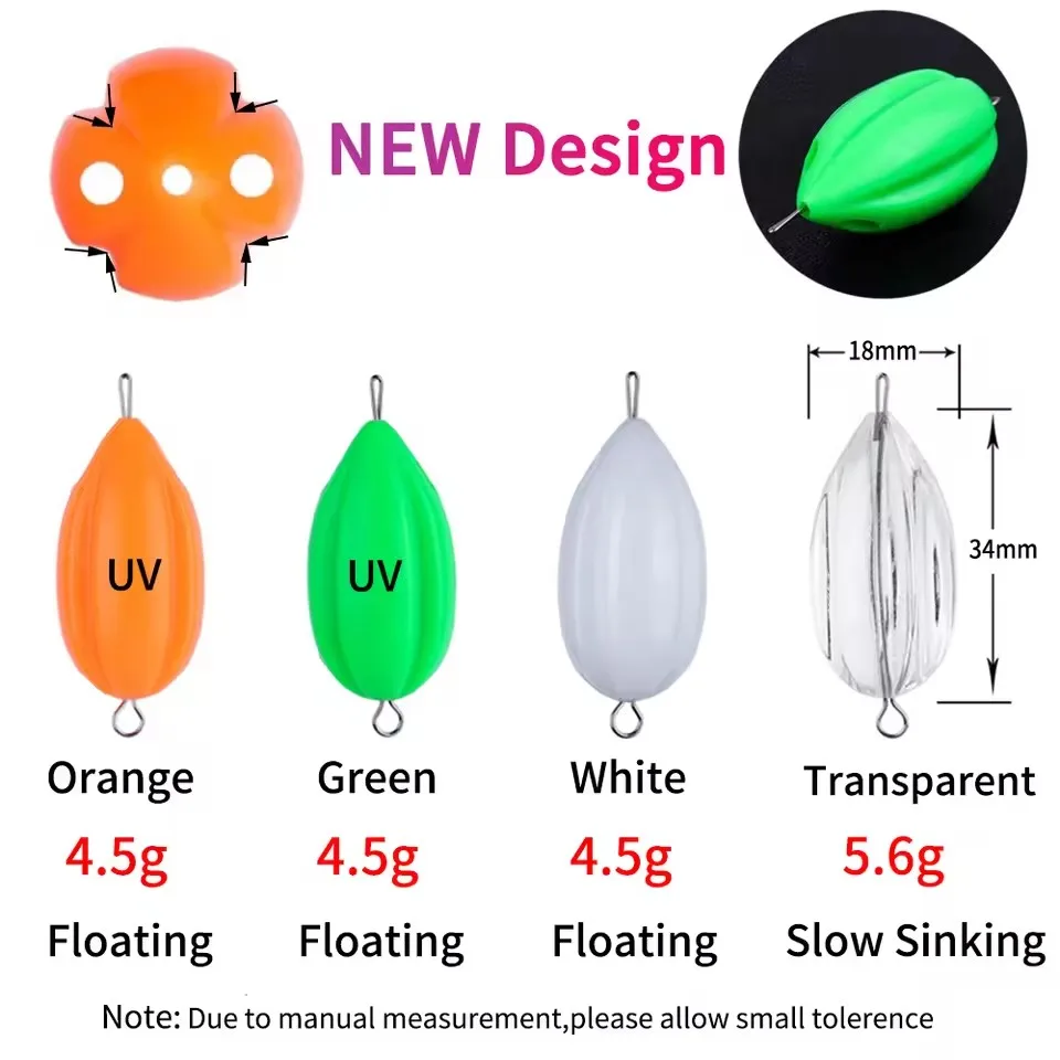 Lionriver Fishing Lure Assisted Thrower Floating & Slow Sinking Help Throwing Device Long Casting Bombarda Booster with Swivel