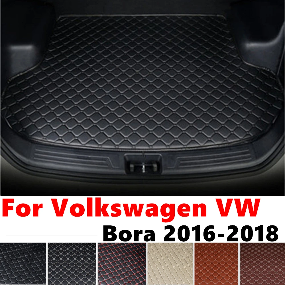 

Коврик для багажника автомобиля Volkswagen VW Bora 2018 2017 2016, задний коврик для груза, защитный чехол, аксессуары для интерьера, задний багажник, коврик для багажа