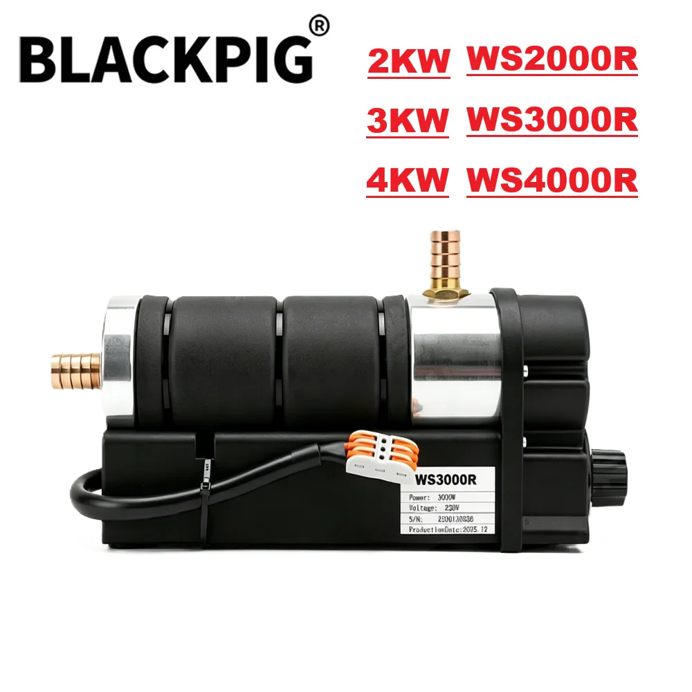 230V 2KW 3KW 4KW Diesel Engine Heater Preheater Circulating Coolant Water Heater 30-85℃ Adjustable  WS2000R WS3000R WS4000R