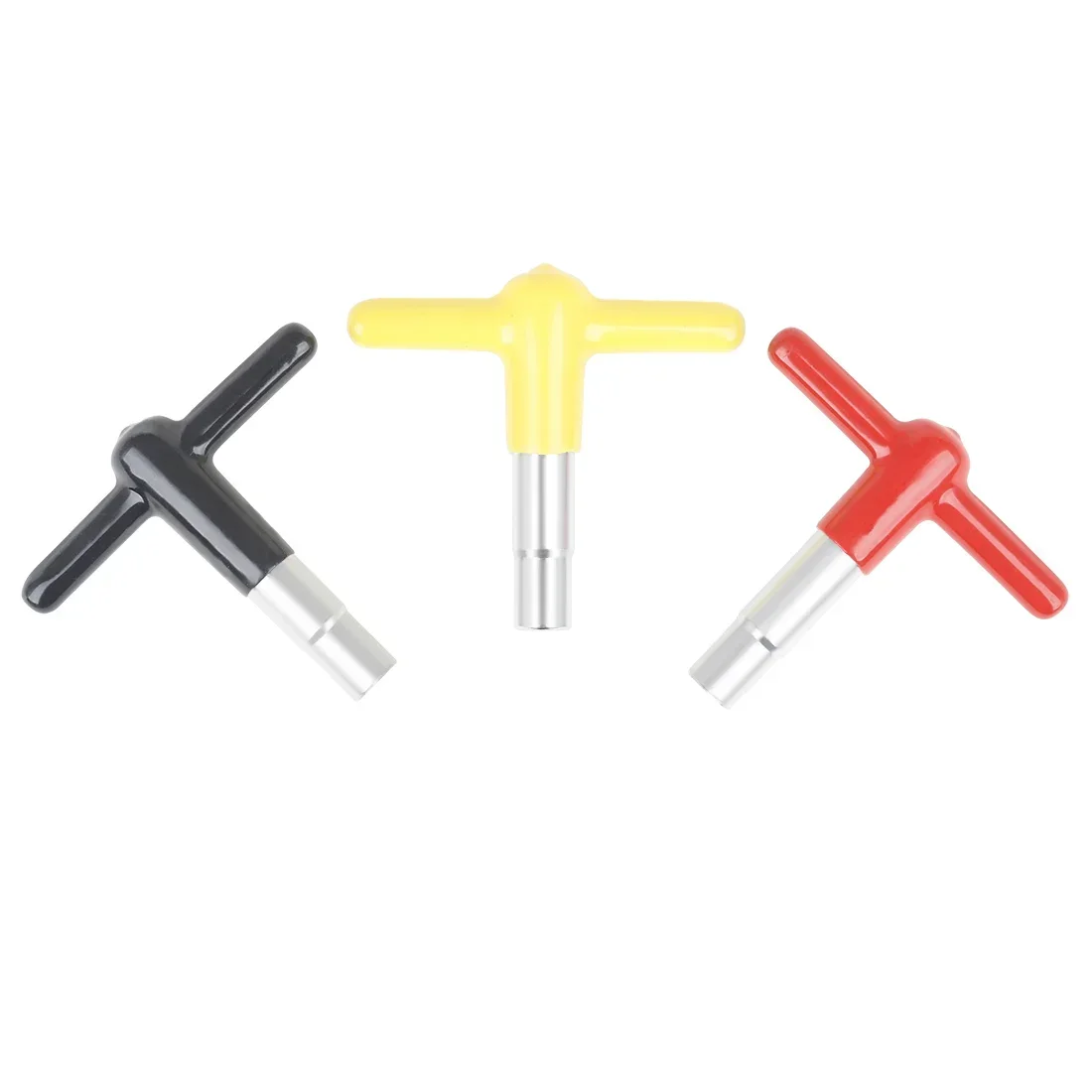 Drum Tuning Key Adjustment T-Wrench Zinklegierung mit Silikon Schutzhülle Percussion Instrument Zubehör Drum Teile – Detail 2