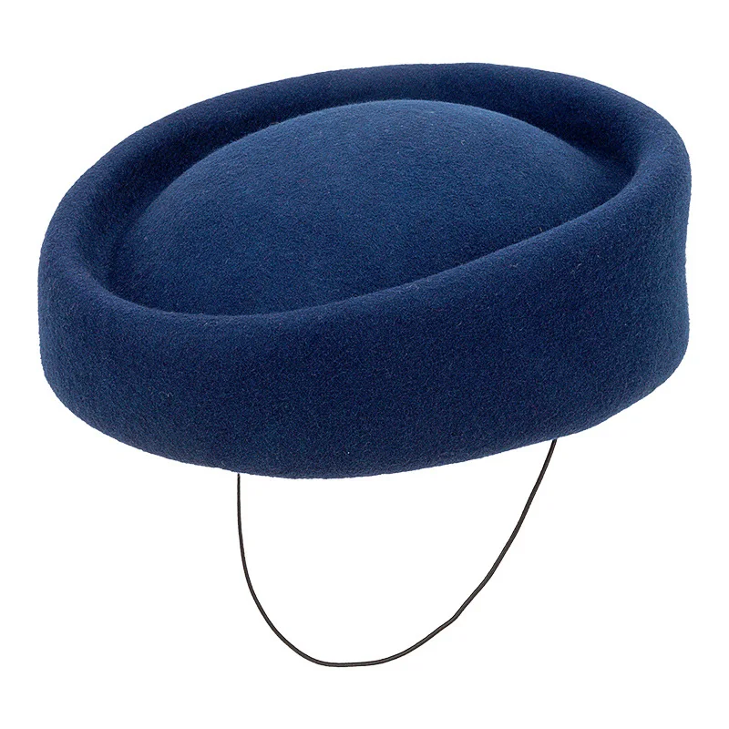 gift-100-pure-wool-molded-pillbox-hat-women-elegant-retro-style-solid-color-chin-strap-wedding-party-headwear-fashion-outdoor