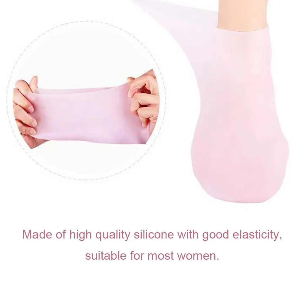 1PCS Silicone Moisturizing Care Gloves and Socks Anti-Crack Softening Callus Care Set