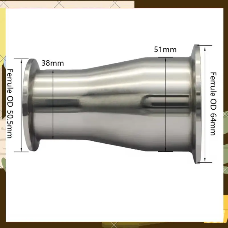 

Санитарные тройные зажимы Концентрические переходные фитинги Быстросъемные фитинги переходных труб-ABNJ
