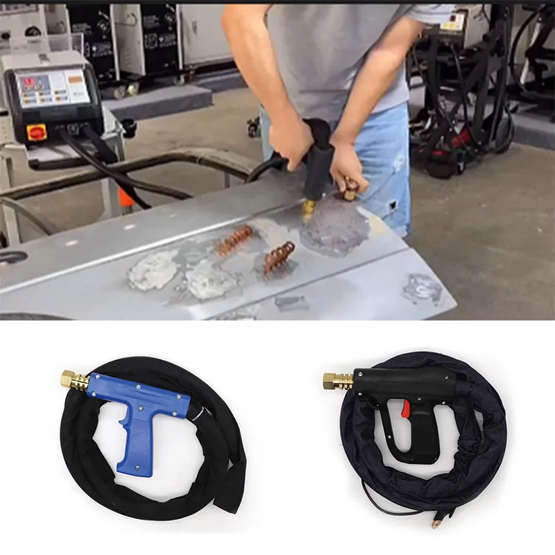 Auto Sheet Metal Dent Repair Tool Repair Machine Gun Line Pull Hammer Spot Welder Tool z drutem miedzianym Narzędzia do naprawy samochodów