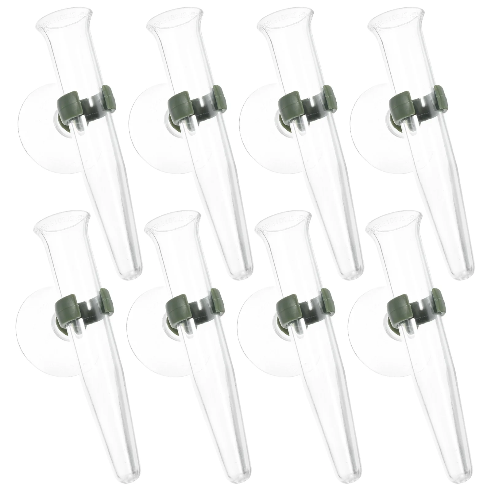 

8 Pcs Flower Preservation Tube Floral Water Tubes Car Vase Holder Cups Suction Fresh Nutrition Storage Shop Decorate Test