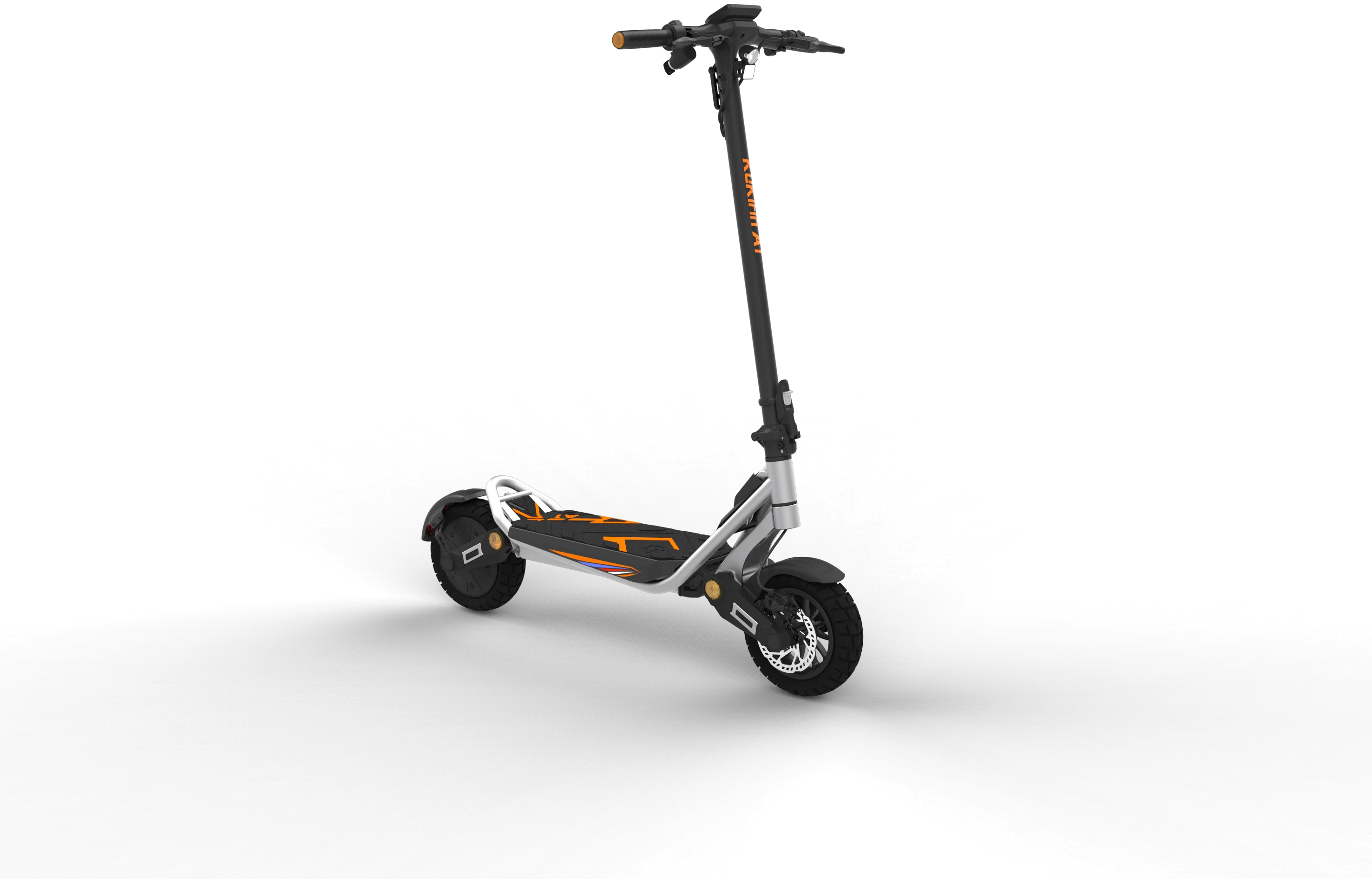 Trottinette électrique KuKirin A1 avec pneus tout-terrain de 10 pouces, 45 km/h, freins à disque avant et arrière, 800 W, 48 V 13 Ah