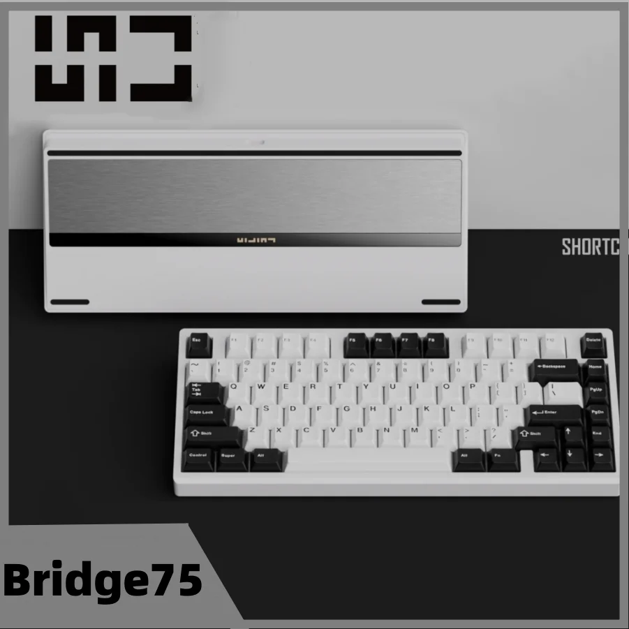 

ShortCut Studio Bridge75 Wireless bluetooth Mechanical SC Keyboard Custom Aluminium Gaming Keyboard 3mode Rgb Keyboard Pc Gamer