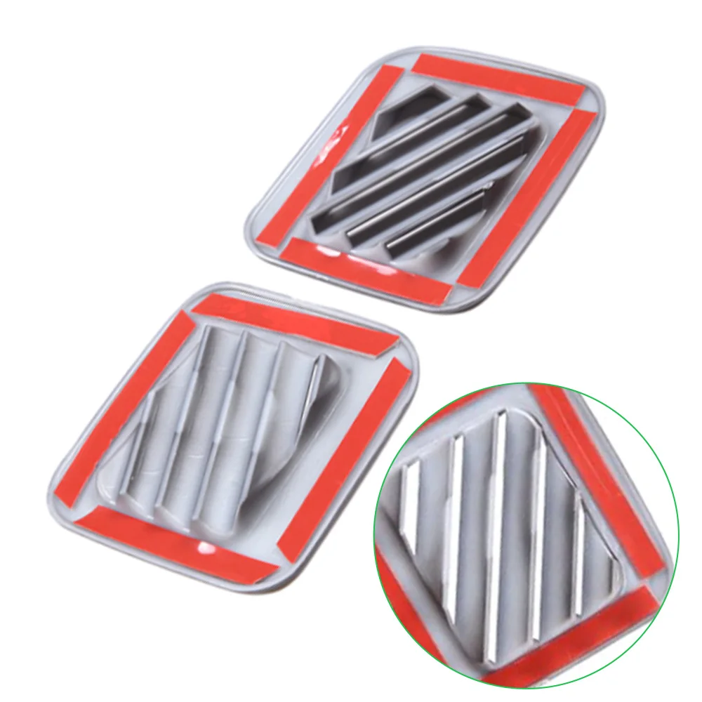 2 قطعة لوحة القيادة تكييف الهواء منفذ الإطار الديكور غطاء الكسوة لفورد مافريك 2022 2023 2024 2025