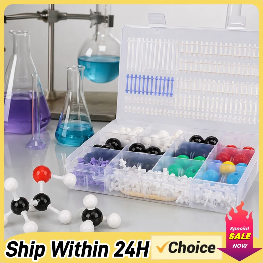 Atom for Element Model Kit Visualize Structure & Effortless Assembly Molecular Structures Building Kit for Lessons in Chemistry