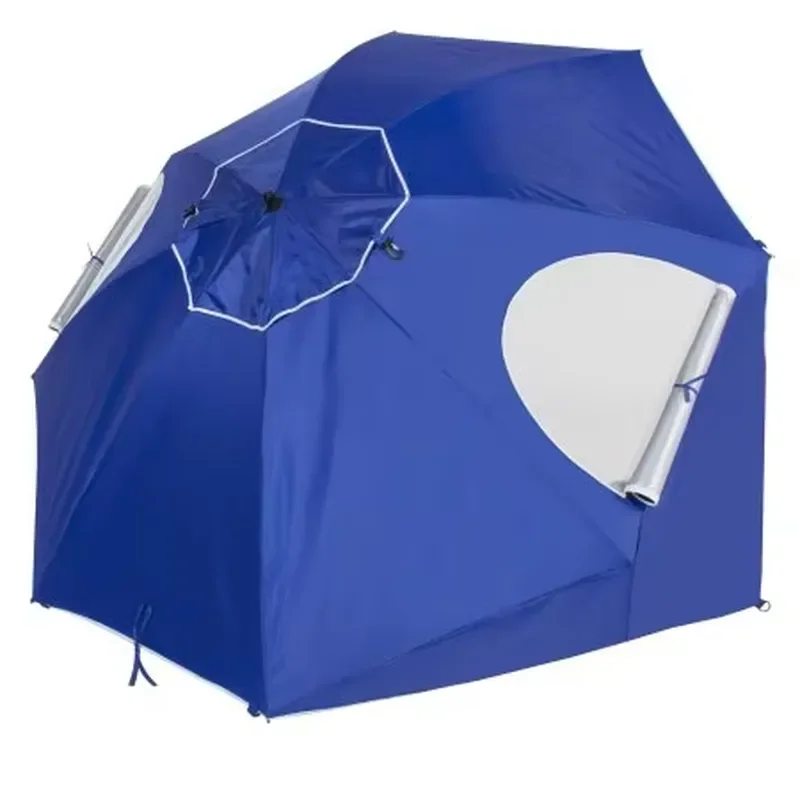 Hot Sale Outdoor Oxford Fabric Beach Portable Sun Umbrella Shelter Park Umbrella
