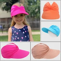 Sombreros de sol de playa para bebé, gorra de béisbol con protección UV de ala ancha para niñas y niños, sombrero de copa vacío transpirable para exteriores, verano
