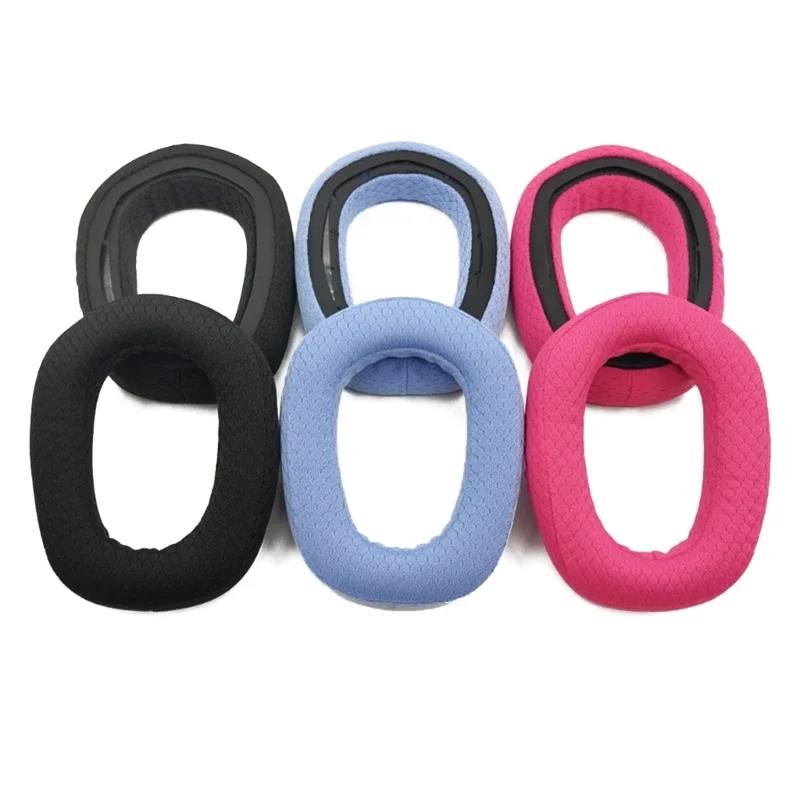 Replacement Foam Ear Pads for Logitech G435 memory foam Earpads Protein Leather