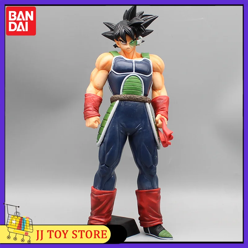 Figuras de Anime de Dragon Ball Burdock para niños, adorno de pelo negro de pie, Son Goku Saiyan, adornos coleccionables, juguete para regalo