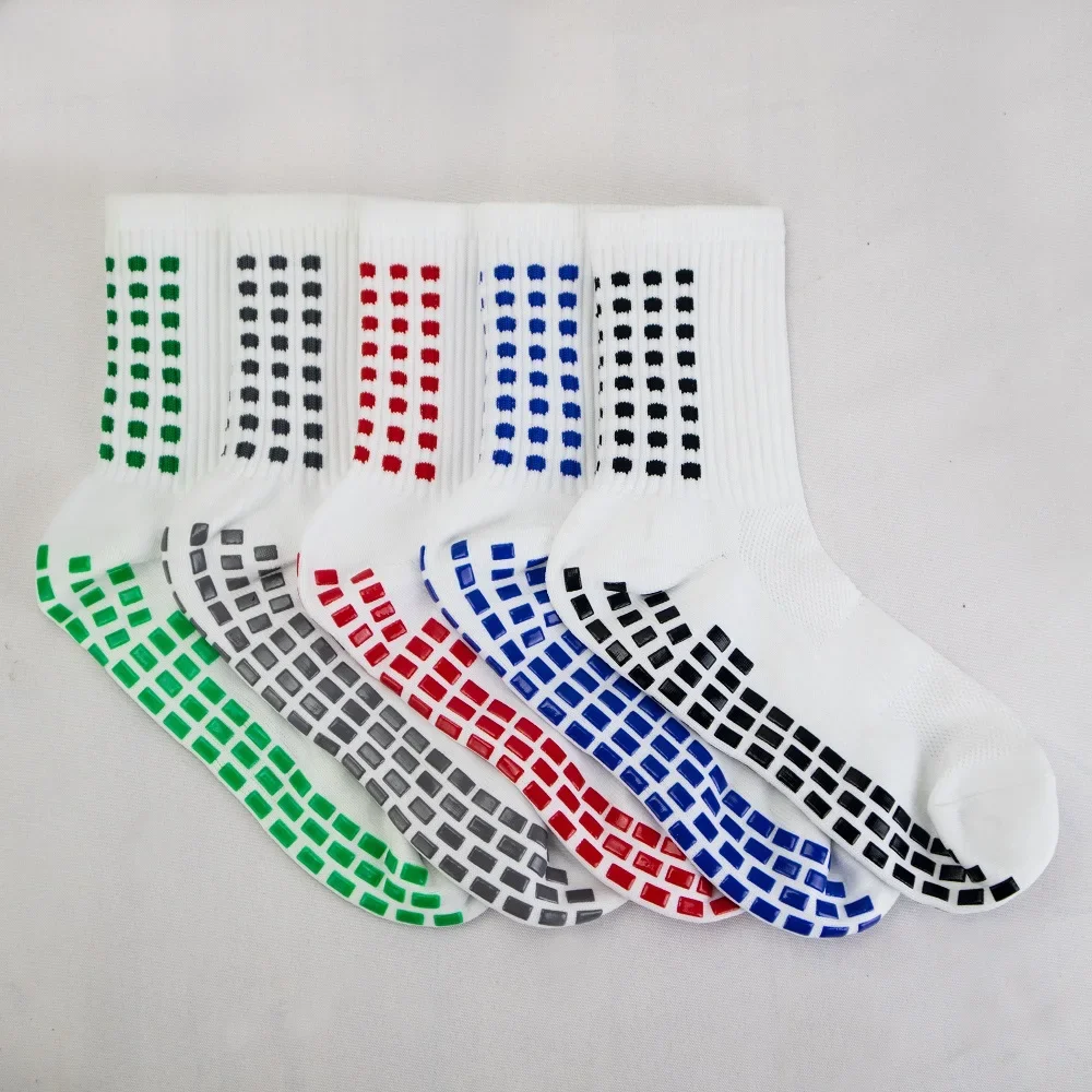 

Non Slip Grip Socks - Calf Socks - Perfect for Football, Futsal, Basketball, Athletics and All Other Sports For Men