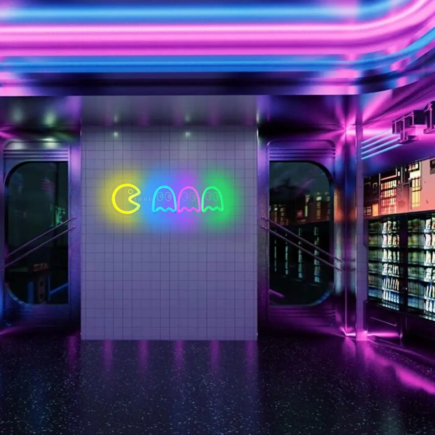 Anime Neon Light Sign Dimmable LED Neon Sign For Wall Decor Party Shop Club Bar Game Room Restaurant Decor Birthday Art Gift