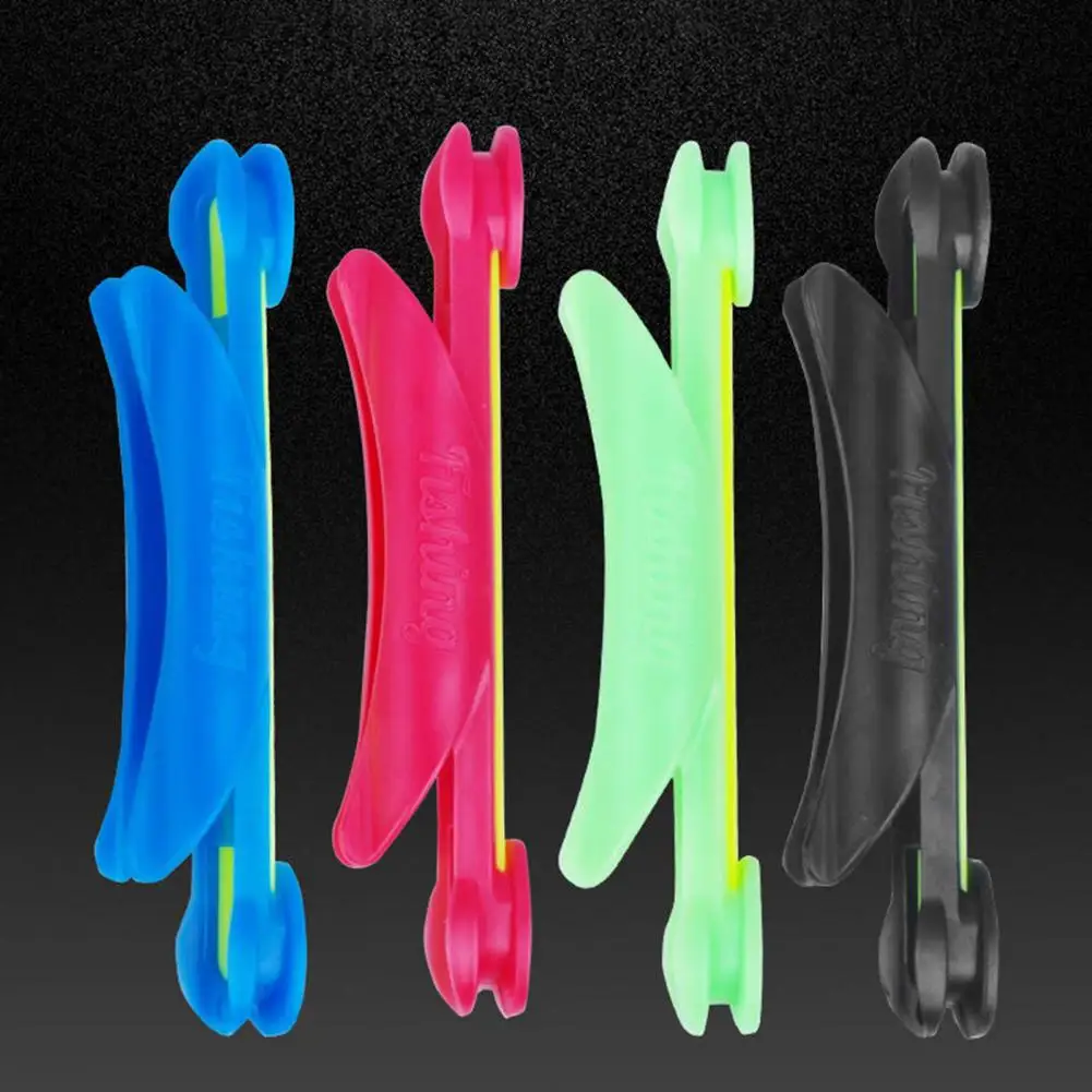 Fishing Coiling Card Fishing Line Container Reused Fishing Coiling Plate Rod Wrapping Card Winding Board Wire Board Random Color - Image 3