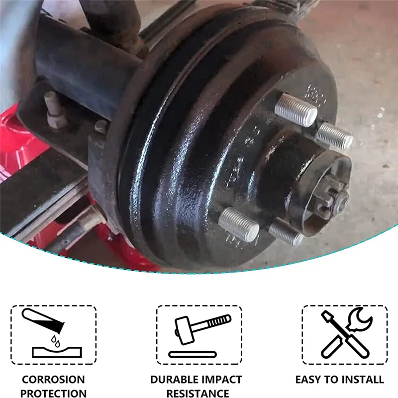 

A04E-2Pcs Golf Cart Brake Drum Hub Assembly For 1982-Up EZGO TXT PDS Electric Cart (Not Fit Gas Models) 19186G1 19186G1P