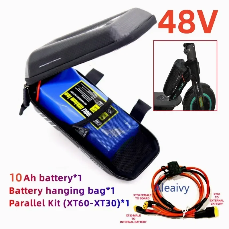 

36V 4.4Ah 6.8Ah 48V 6Ah 10Ah Battery for Paralleling Extra Expansion FOR XiaoMi M365 1s Pro Mi3 Ninebot Max G30 With Battery Bag