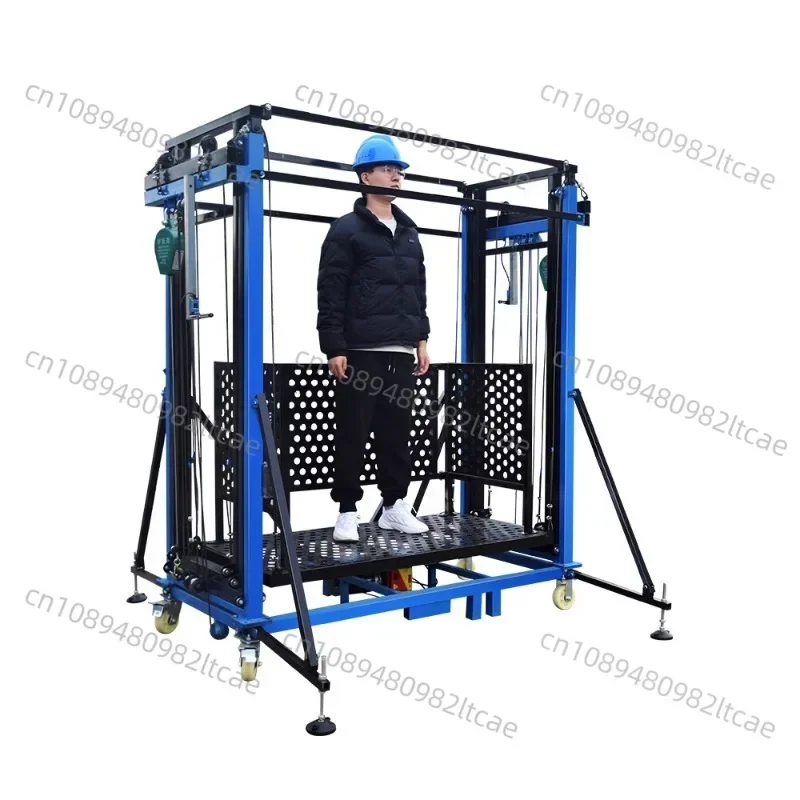 

Electric Scaffolding Lift/movable Folding Telescopic Construction Site Portable Aerial Work Lifting Platform