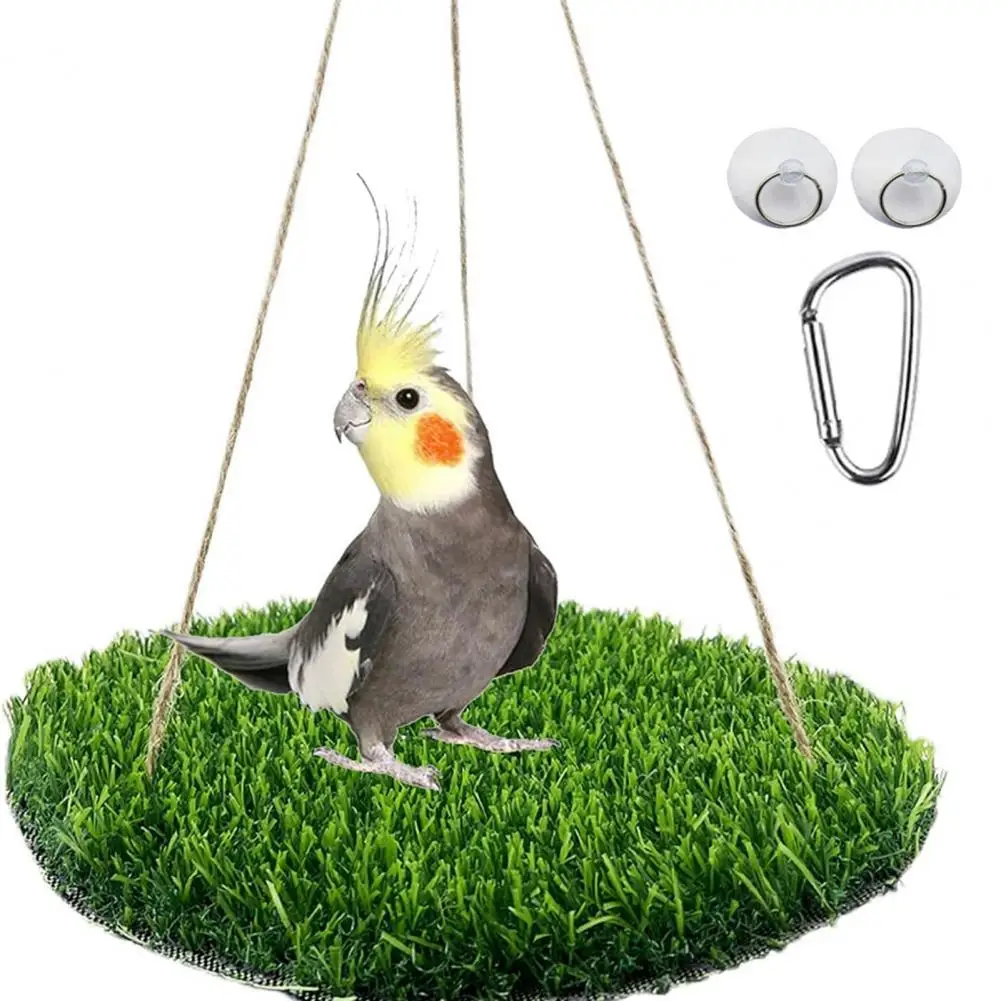 Pet Hammock for Hamster Lawn Snuffle Foraging Mat Pet Hanging Hammock Swing Mat for Hamsters Guinea Pigs Adjustable for Lizards