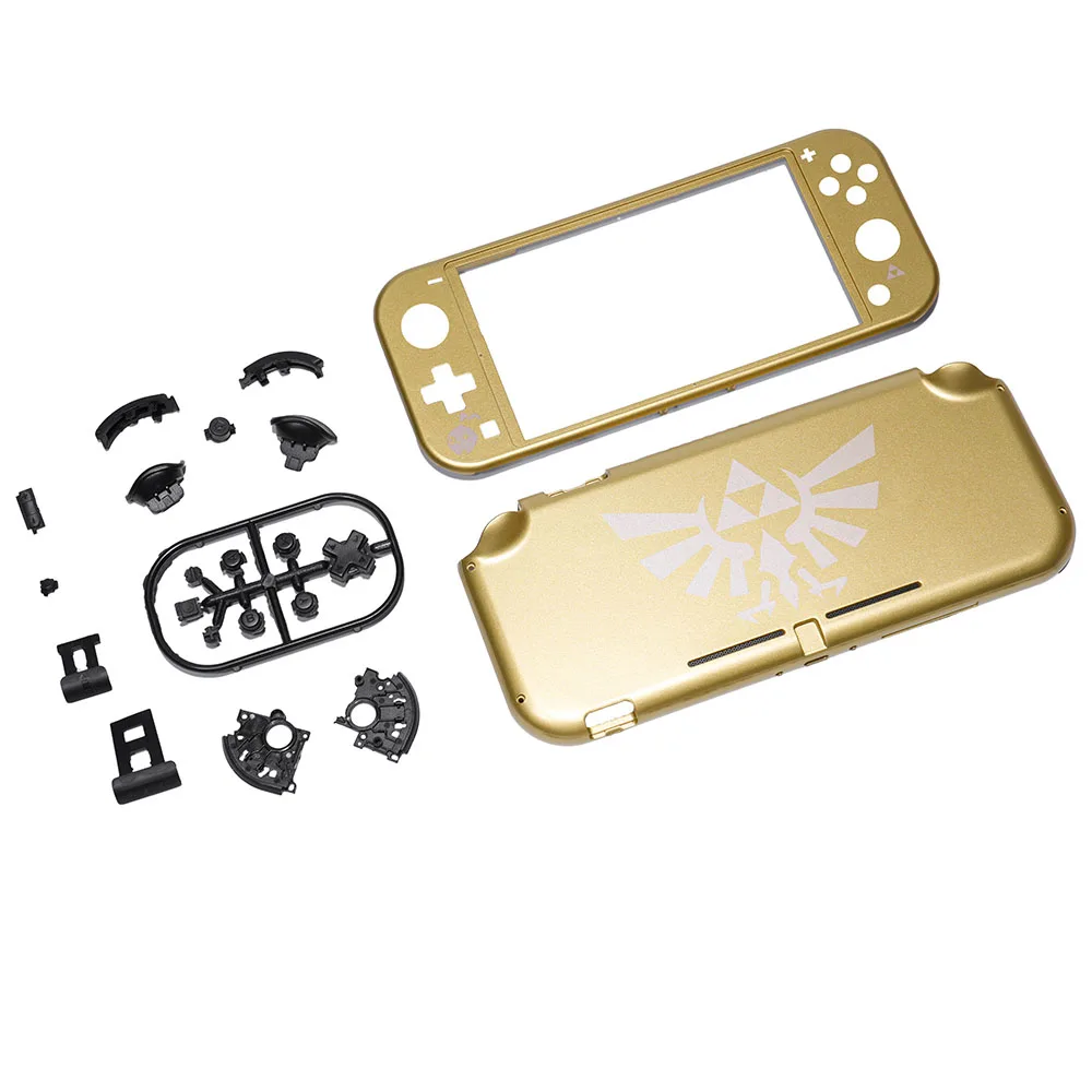 Replacement Handheld Controller Housing Shell with Screen Protector ABXY Buttons for Nintendo Switch Lite Console Theme Game