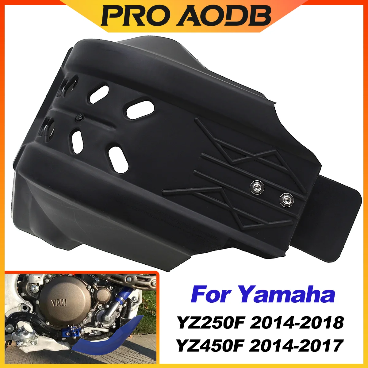 

Защита двигателя и рамы мотоцикла Yamaha YZ 250F 450F YZ250F YZ450F, универсальная, 2014-2017 гг.
