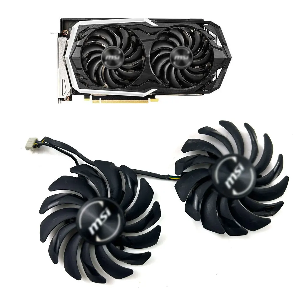 

Cooling Fan 85MM 4PIN PLD09210S12HH PLD09210B12HH For MSI RTX2060 SUPER ARMOR GTX1660 1660TI video card fans