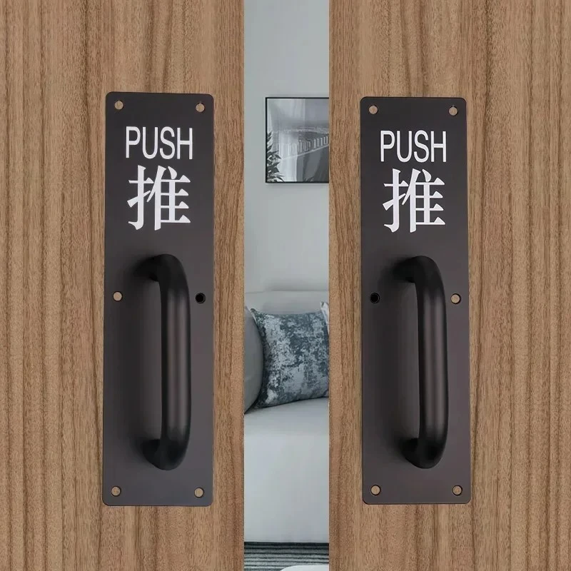 Stainless steel metal home accessories sliding door door handle furniture cabinet door handle easy to install