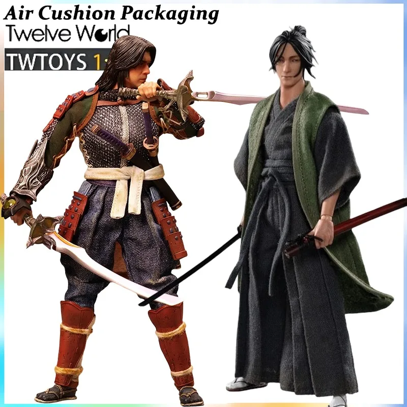 

Оригинальные фигурки TWTOYS: Двенадцать героев мировой серии — Сасаки Когоро, японский самурай, воин Они, ниндзя, боевые фигурки, модели игрушек