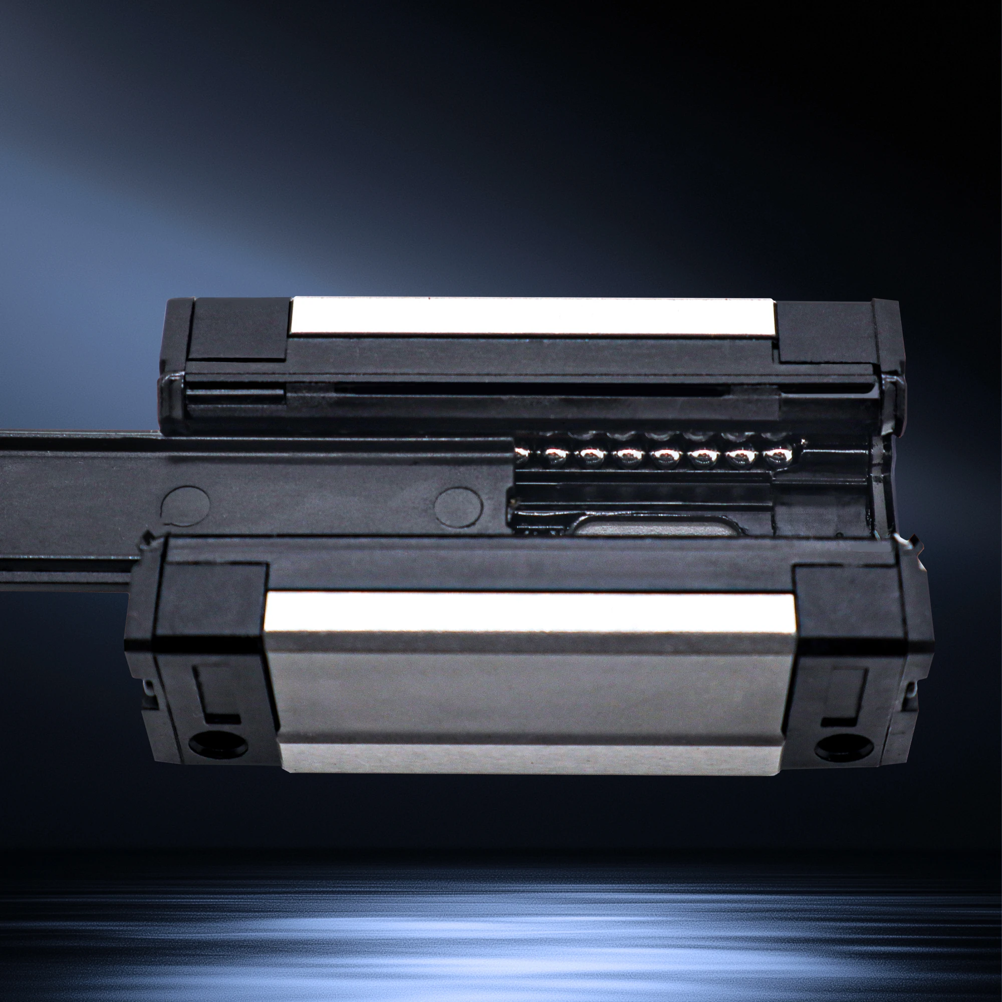 HGH20CA Linear Guide Rail 1000mm with CNC Slide Block Set, Linear Motion Guideway for CNC Router, 3D Printer, Milling Machine