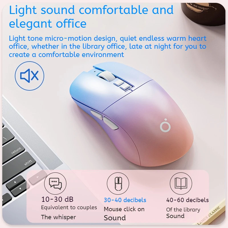 Eweadn G309 Mouse Wireless Bluetooth Dual-Mode Silent High Appearance Mouse Office Laptop Accessorie Game Universal Rechargeable