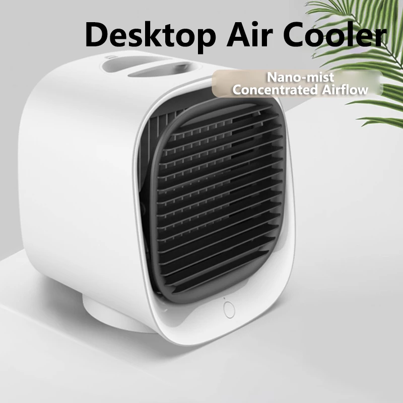 Lenovo Kühlungs-Mini-Ventilator Luftkühler Desktop USB-Klimaanlage Elektrischer Ventilator für Büro Zuhause Studentenwohnheim Geschenk