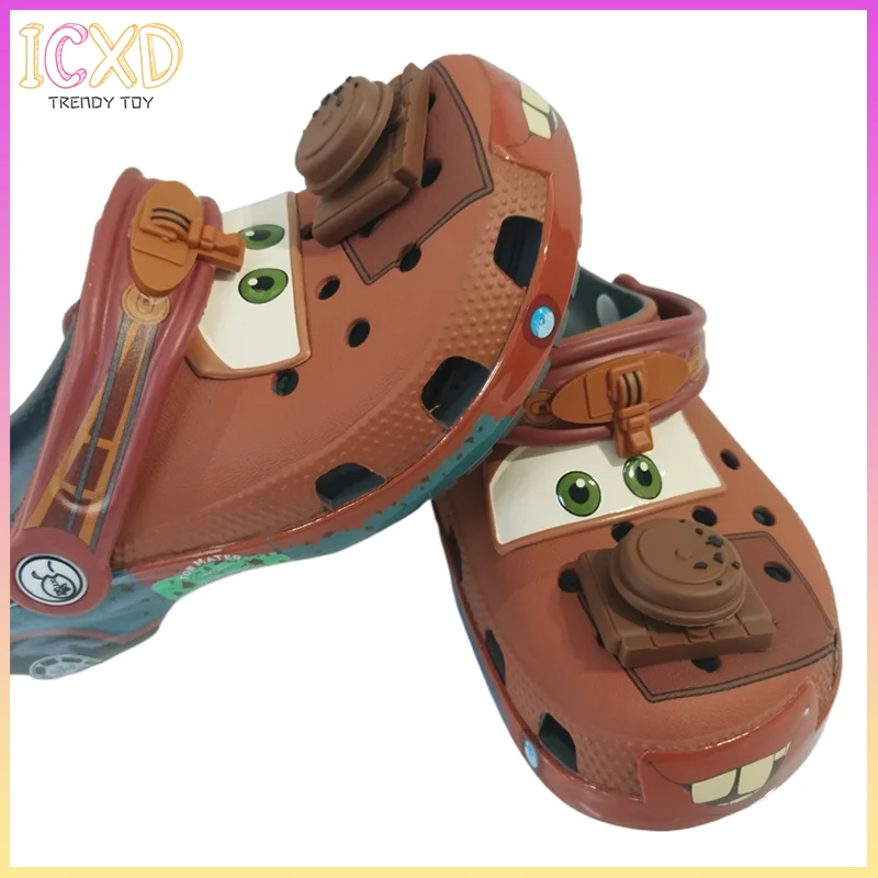 

Милые тапочки «История игрушек» с изображением автоботов, мужская и женская обувь в стиле аниме с героями мультфильмов, сандалии, летняя пляжная обувь для пар, праздничные подарки