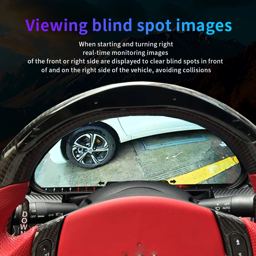 Auto LCD Instrument Voor Maserati Levante 2016-2023 Snelheidsmeter Upgrade Smart Cluster Kaart Meerdere Kleurrijke Hoge Display Upgrade