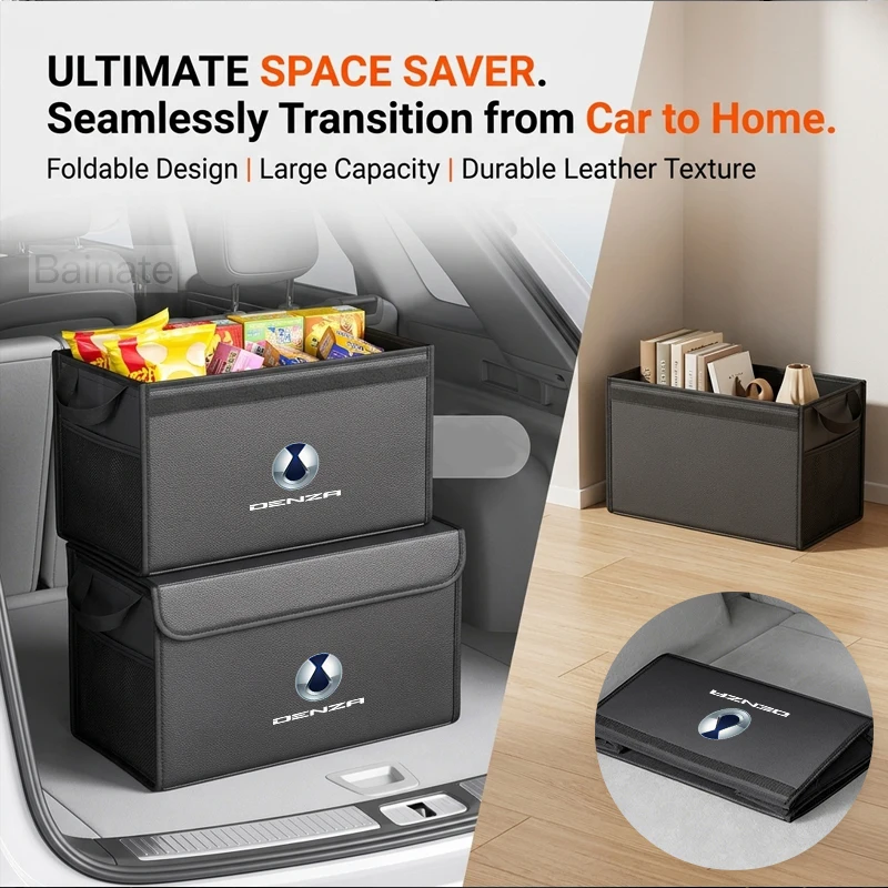 For DENZA B5 B8 D9 X N7, N8 D9 2025 2026, Car Trunk Organizing And