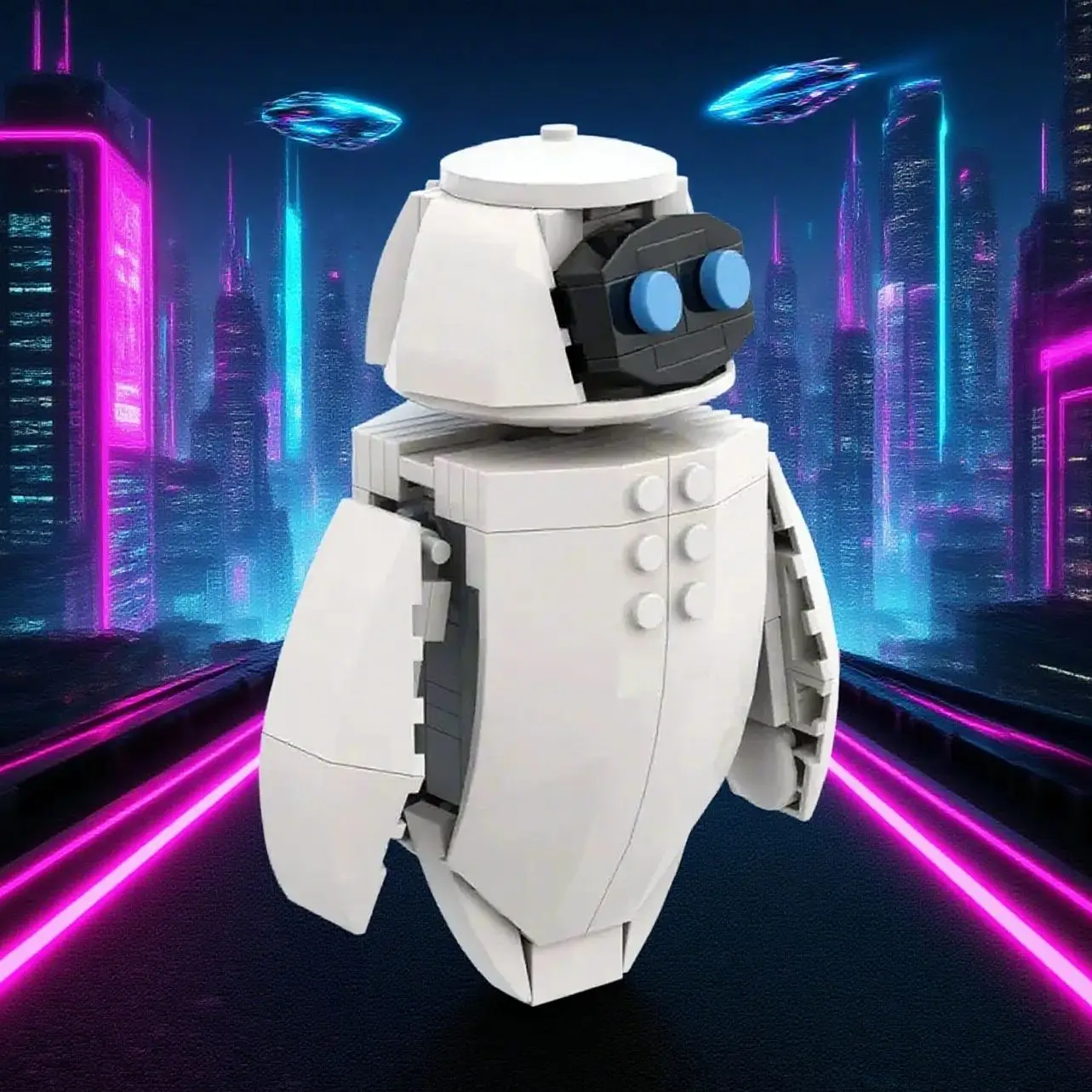 

152PCS MOC Walle EVE Intelligent Robot Building Blocks Movie Inspired Sci - Fi Space Robot Model DIY Assemble Toys for Kid Gift