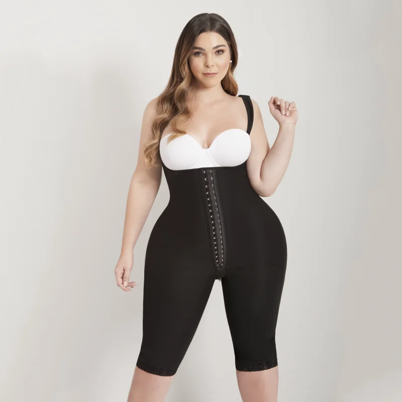 

Faja Colombiana Mujer Full Body Shapewear Tummy Control Bodysuit For Women Girdle Postpartum Use Slimming Sheath Body Shaper