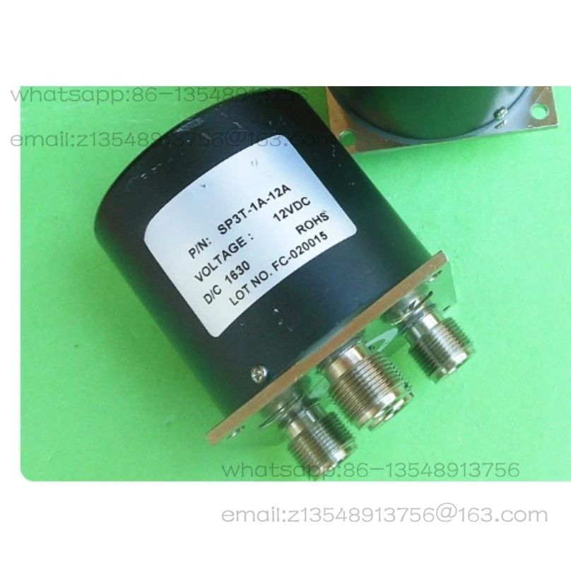 SP3T-1A-12A DC-12GHz 12V 200W SP3T N-type RF microwave coaxial switch factory direct sales