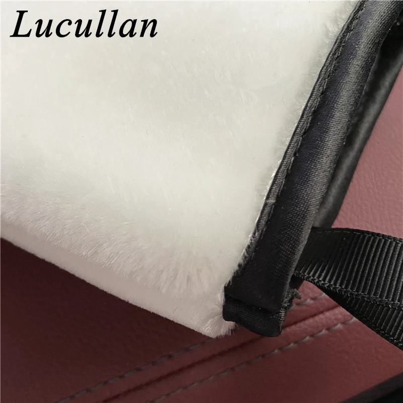 Lucullan First Launch Interior Cleaning Mitt  Ergonomic Mini Hand Detailing Tools With Thumb Loop